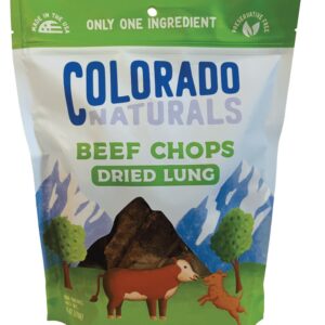 Colorado Naturals beef dog treats bag